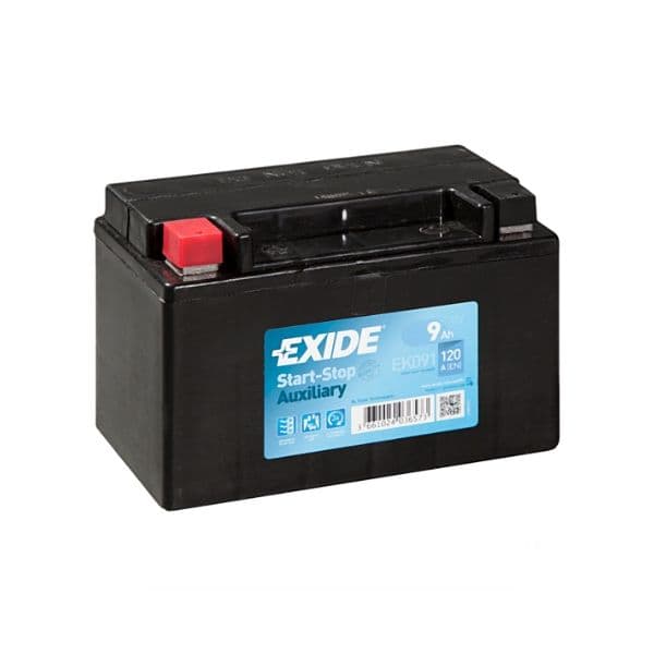 Exide Bateria Agm Auxiliar 9ah 120en +i. Ek091