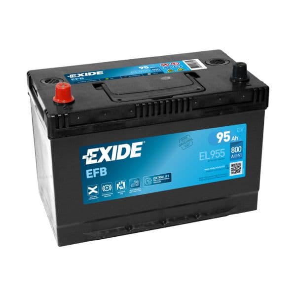 Exide Bateria Efb 95ah 800en +i. El955
