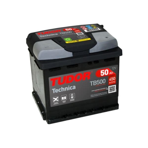 Tudor Bateria Technica 50ah 450en +d. Tb500