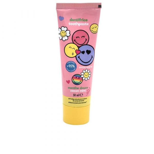 Cartoon Take Care Smiley Word Dentífrico Crianças Menta Doce 50ml