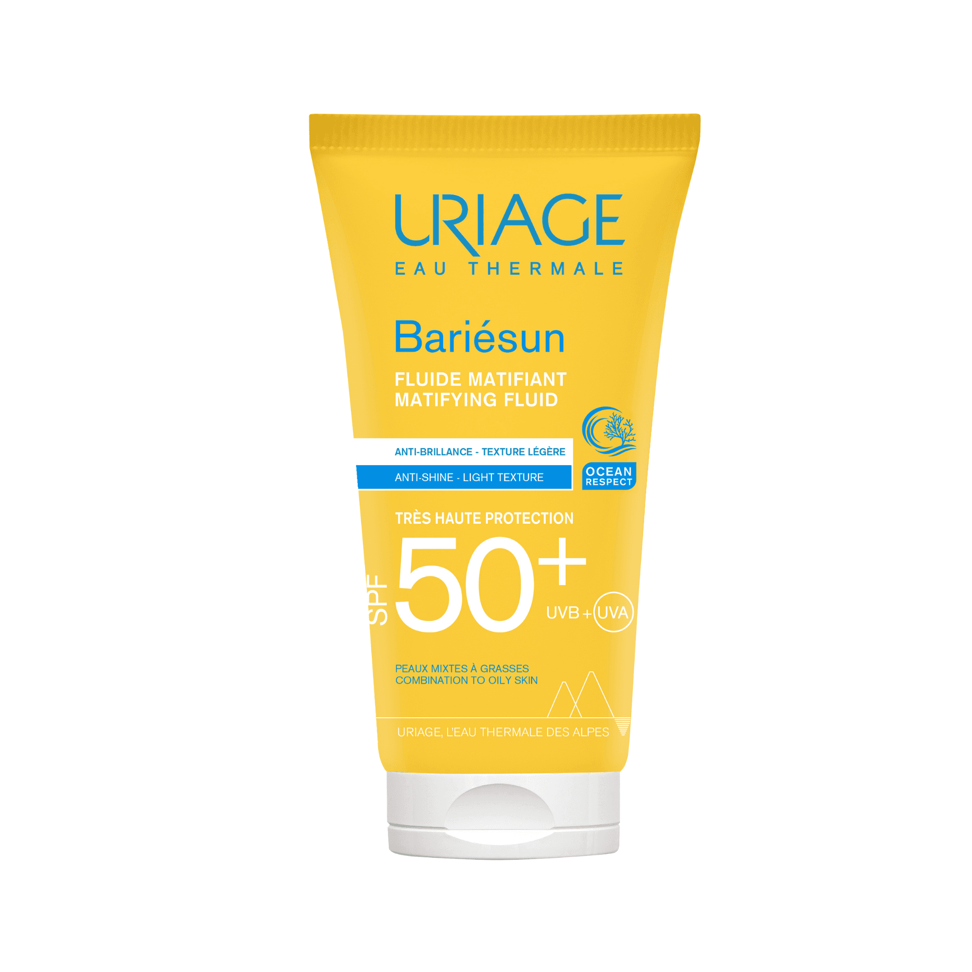 Protetor Solar Uriage Bariésun Mat Fluide SPF50+ 50ml