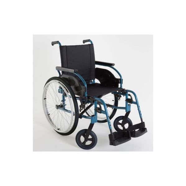 Invacare Cadeira de Rodas Action1r Maciço Azul T50,5 1 Unidade