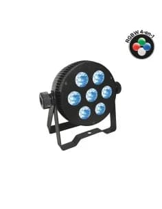Par Slim 7 Leds De 10W 4-en-1