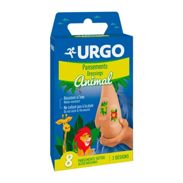 Urgo Animal Tattoo 8 Unidades