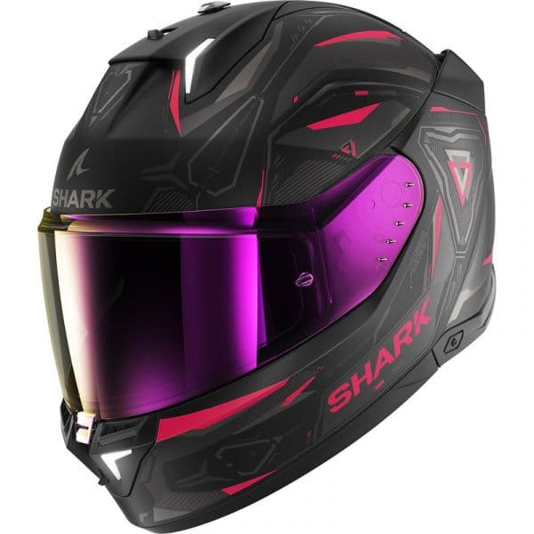 Shark Capacete Skwal i3 Link Mat Black / Violet / Anthracite M