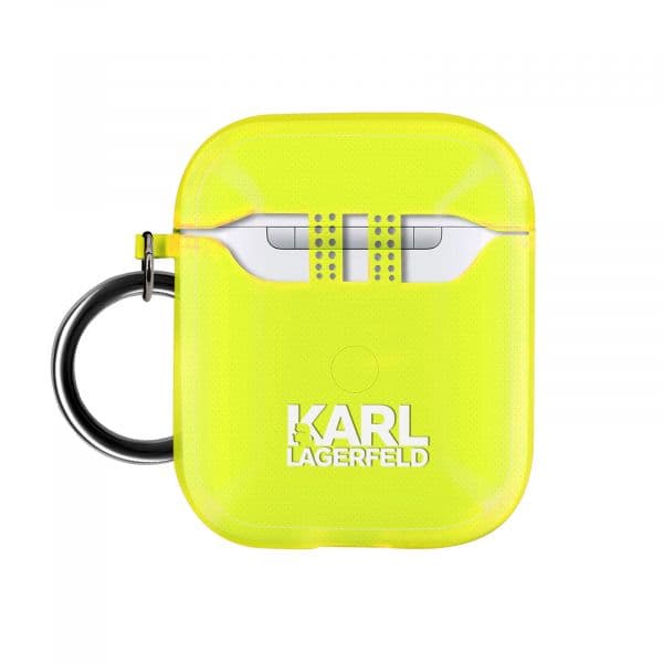 Karl Lagerfeld Capa AirPods Original Yellow