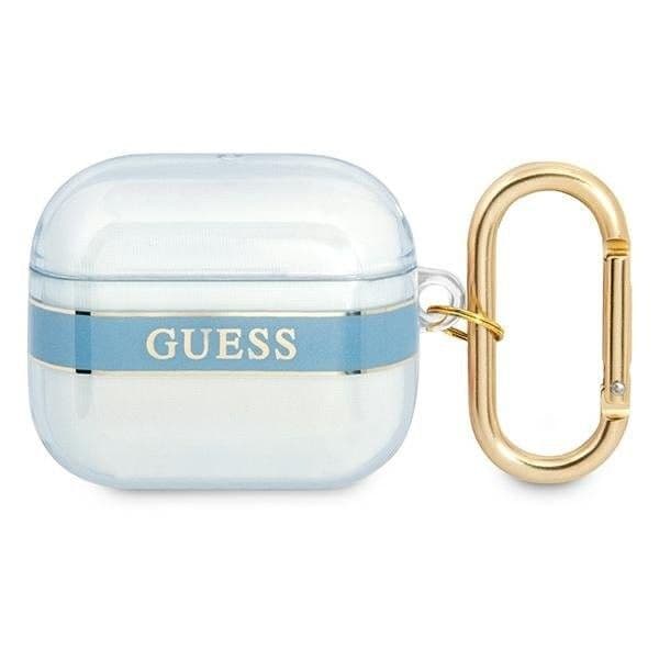 Guess Capa Gua3Hhtsb AirPods 3 Azul/azul Strap Collection