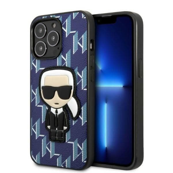Karl Lagerfeld Capa Hardcase para iPhone 13 Pro Max Blue