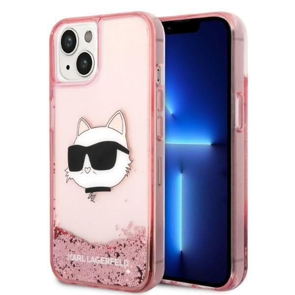 Karl Lagerfeld Capa Hardcase para iPhone 14 Plus Pink