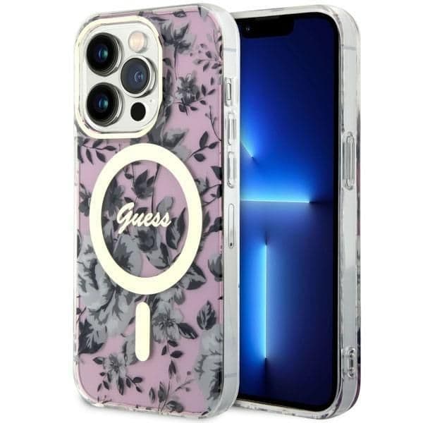 Guess Capa Dura para iPhone 14 Pro Max 6.7" Pink