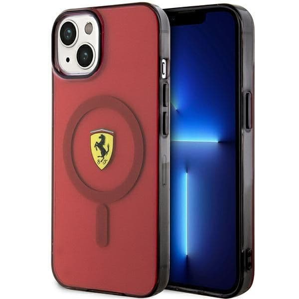 Ferrari Capa MagSafe para iPhone 14 Red