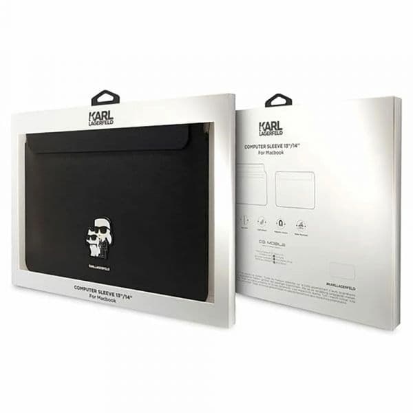 Karl Lagerfeld Mala KLCS14SAKCPMK para Portátil 14" Preto