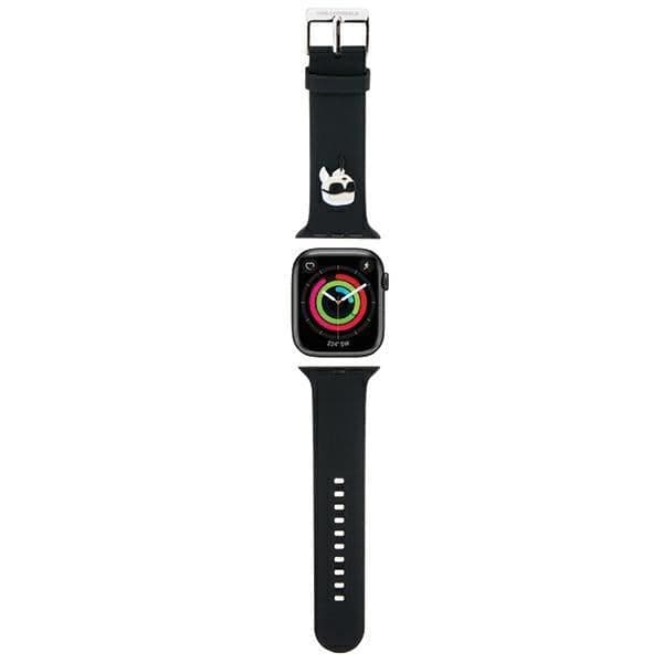Karl Lagerfeld Pulseira para Apple Watch 42/44/45/49mm Black