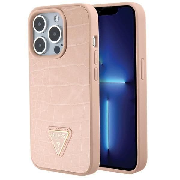 Guess Capa Dura para iPhone 15 Pro Max Pink