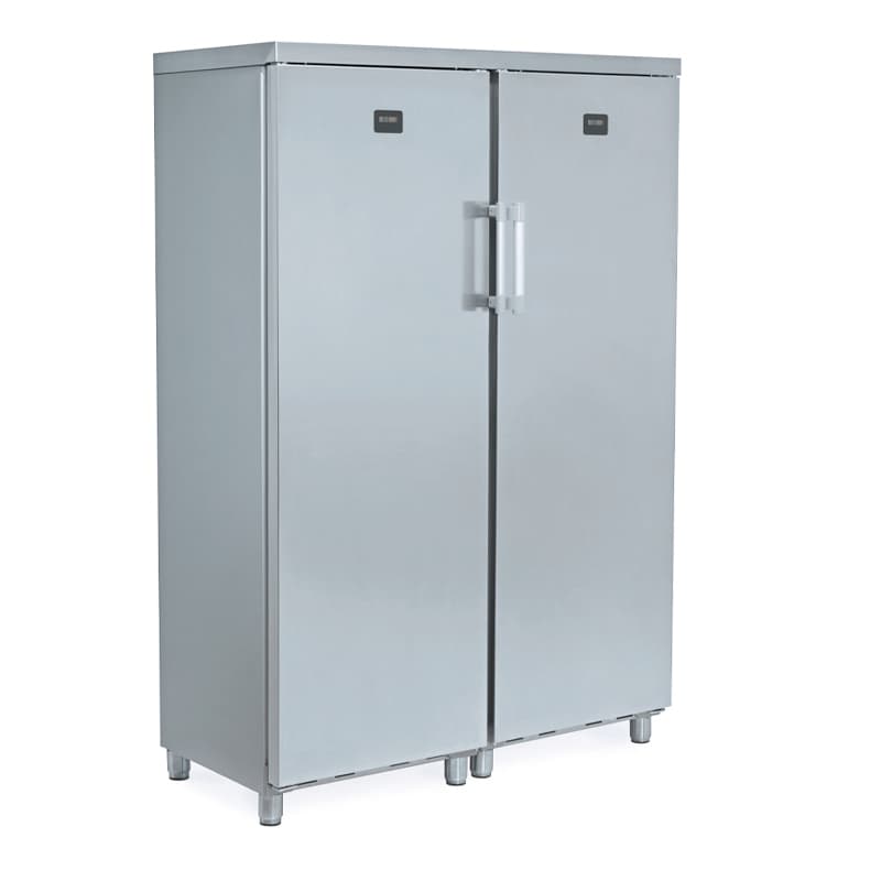 Armário de Refrigeração porta-dupla Cinzento 1820x1220x650mm