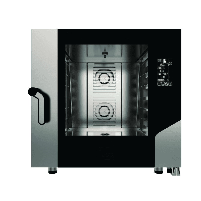 Forno Elétrico de Convecção Pastelaria/Padaria 6 Bandejas Painel Black Mask 600X400mm
