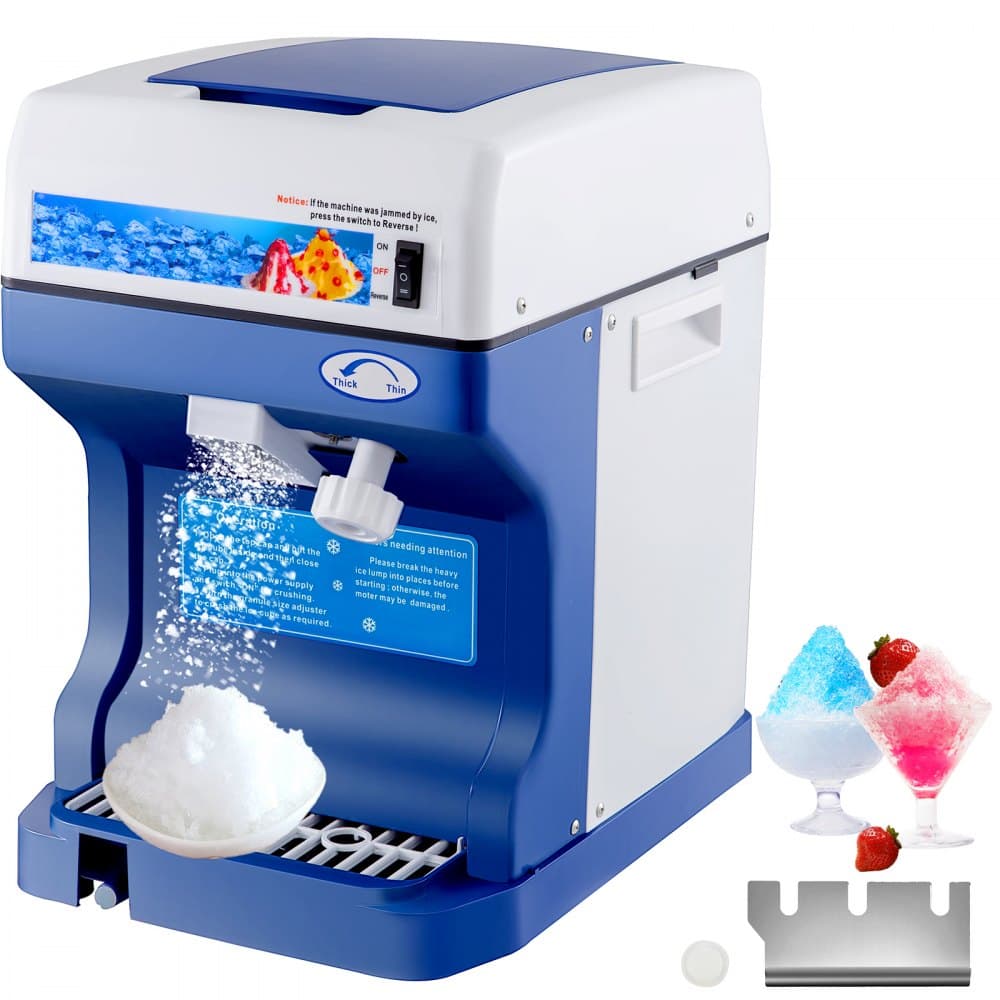 Máquina de Picar Gelo Elétrica 120kg gelo – 220V – 29x39x43 cm