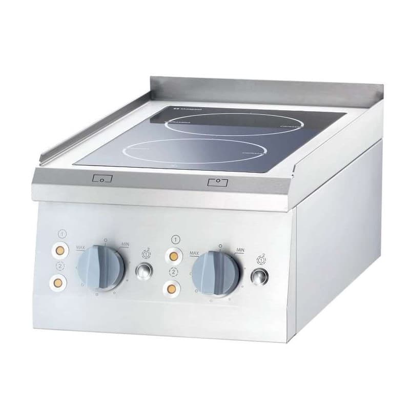 Fogão elétrico 2 bicos 400V 400x700x850mm