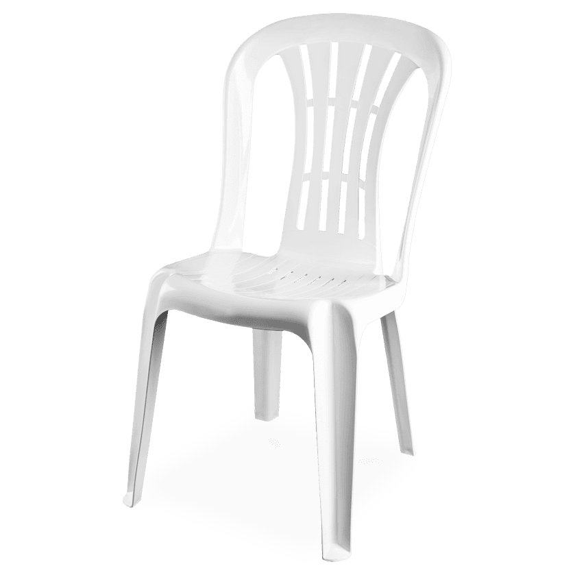 Pack 100 Cadeiras Casablanca sem Braços Branco