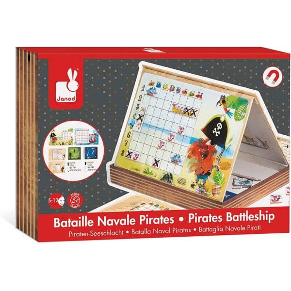 Janod Jogo Batalha Naval Piratas +5 Anos - J02835