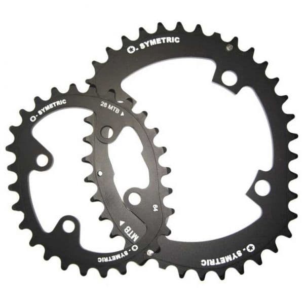 Stronglight Prato Osymetric 4b 104/64 Bcd 28/38t Black 28/38t
