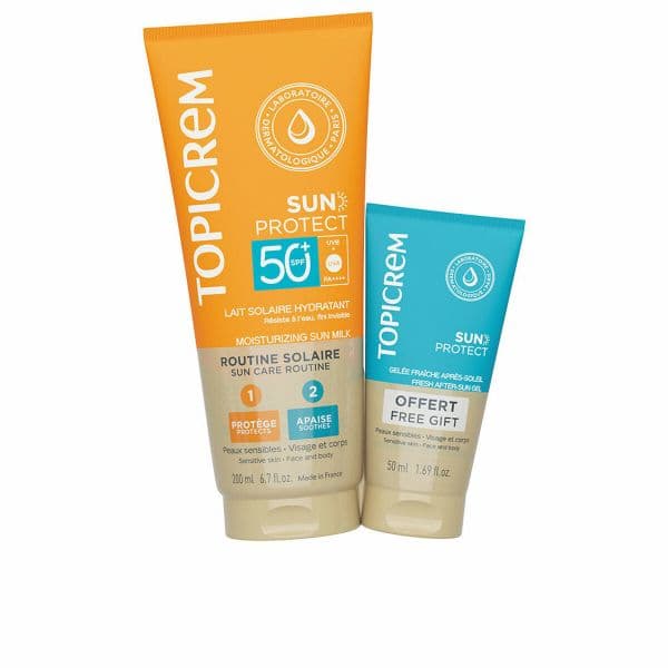 Protetor Solar Topicrem Sun Protect Leite Solar Hidratante FPS50+ 200ml + After Sun 50ml