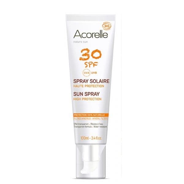 Protetor Solar Acorelle Sun Rosto e Corpo Spray SPF30 100ml