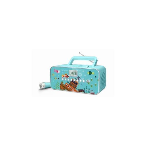 Muse Rádio CD Bluetooth M29KB Azul