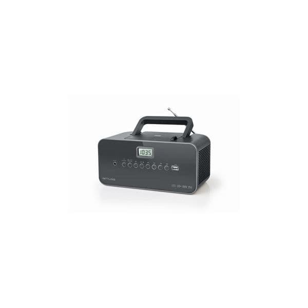 Muse Radio Portatil com Cd usb MP3 Muse M-28 Preto - 567BC668-9EB