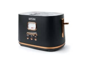 TORRADEIRA MUSE MS-130BC VINTAGE 2 TOSTAS ACOBREADO PRETO