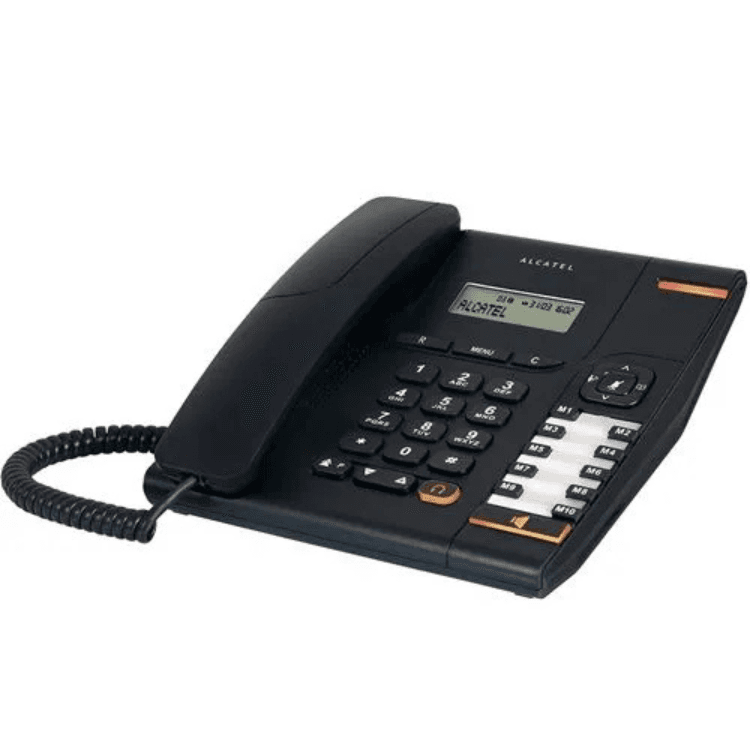 Telefone Fixo Alcatel Temporis 580 Preto