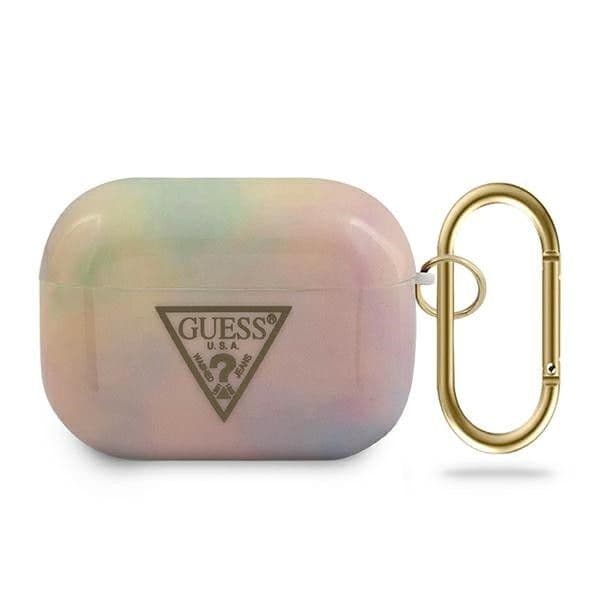 Guess Capa AirPods Pro Silicone Tie + Dye Pink
