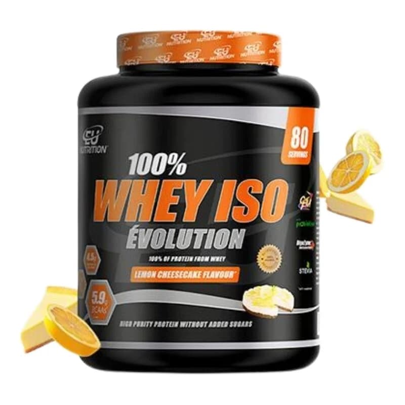 100% Whey Isolate Évolution 2 Kg Lemon Cheesecake Eu Nutrition