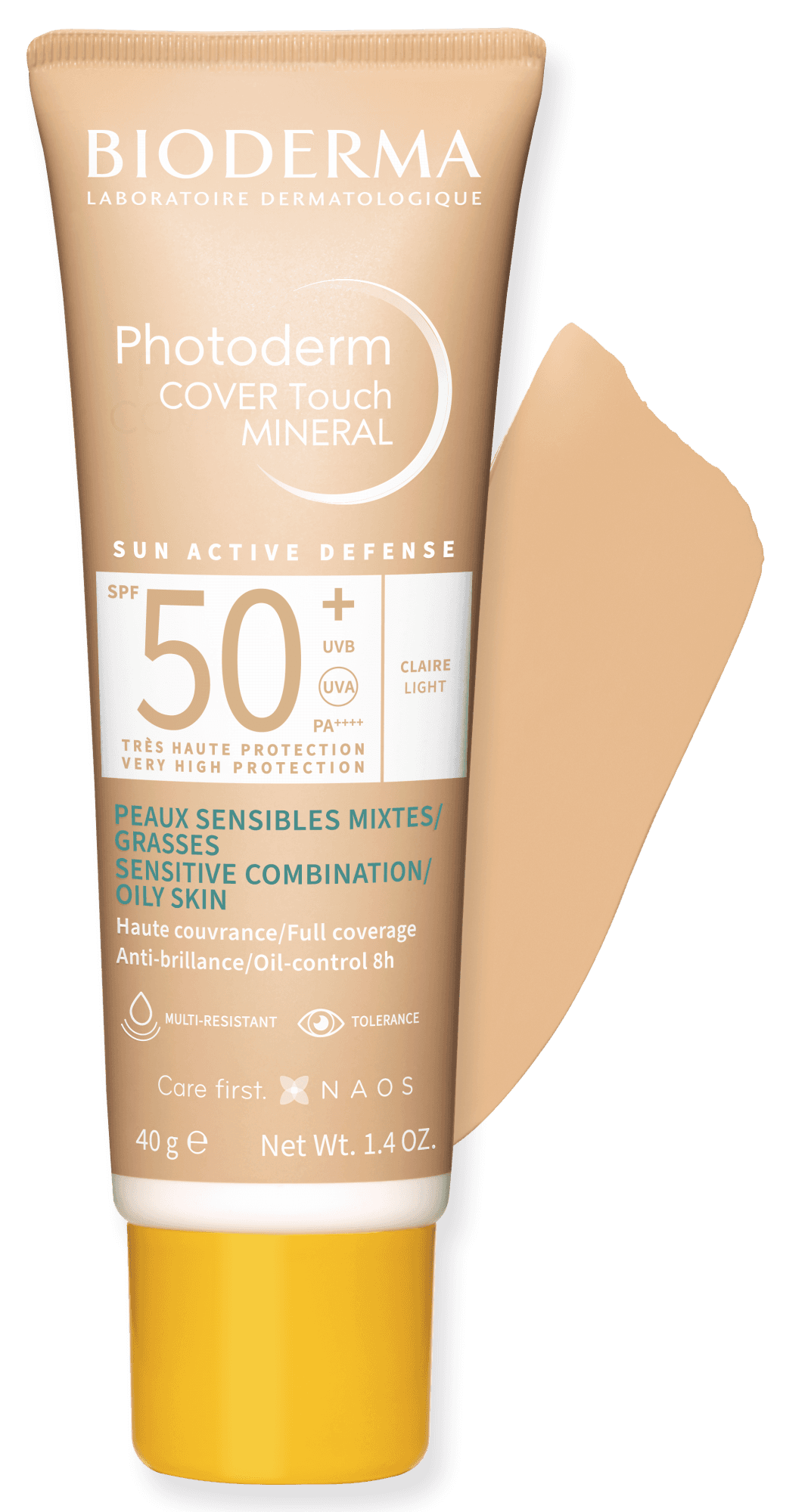 Bioderma Photoderm COVER Touch Mineral Tom Claro SPF50+ 40ml
