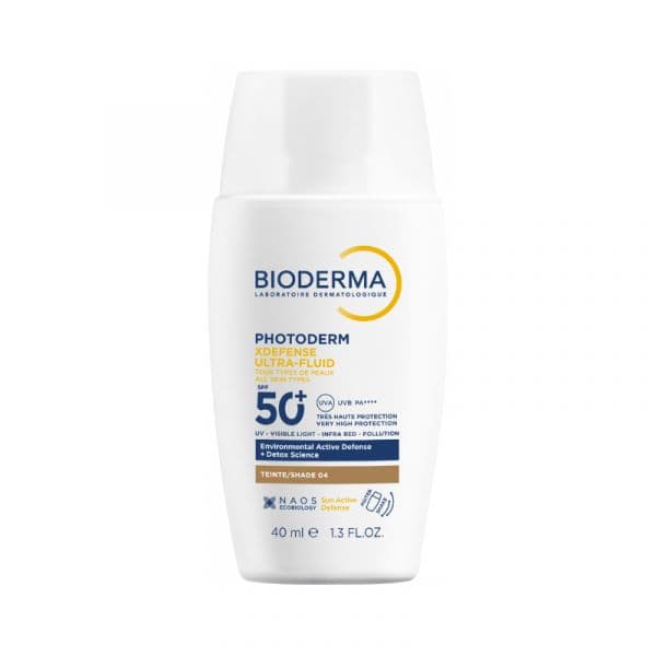 Protetor Solar Bioderma Photoderm XDefense Ultra-Fluido FPS50+ Tom 04 40ml