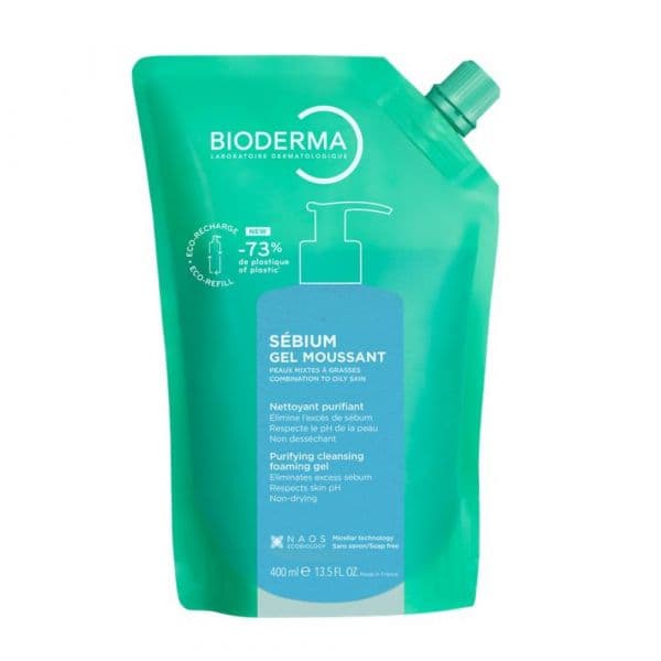 Bioderma Sébium Gel Moussant Recarga 400ml