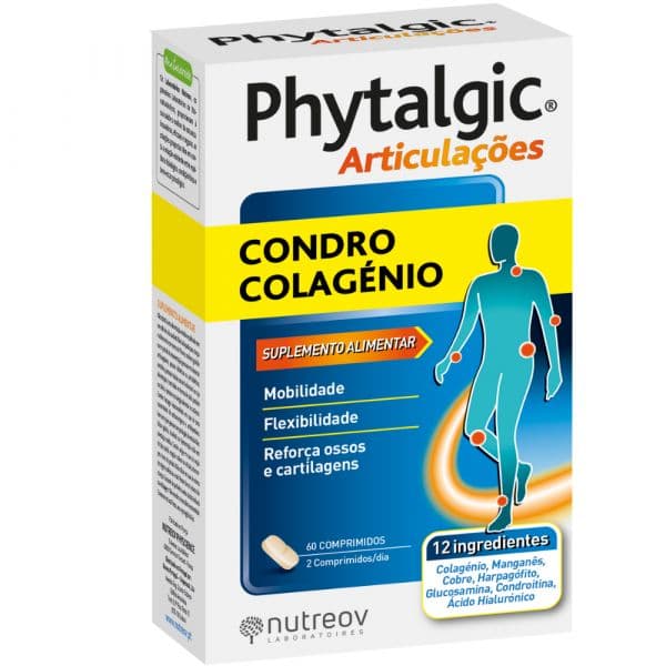 Nutréov Phytalgic Chondro Colagénio Articulações 60 Comprimidos