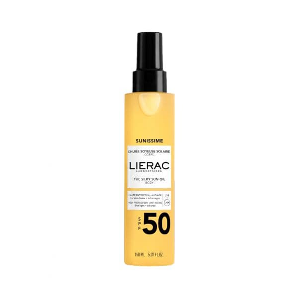 Protetor Solar Lierac Sunissime Óleo Solar Corporal SPF50 150ml
