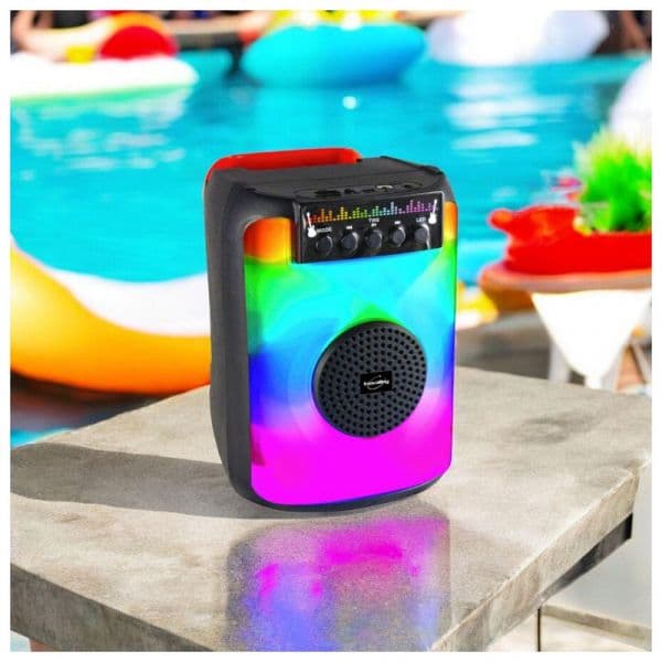 Inovalley Coluna Bluetooth Portátil 40W BT/USB/AUX/FM