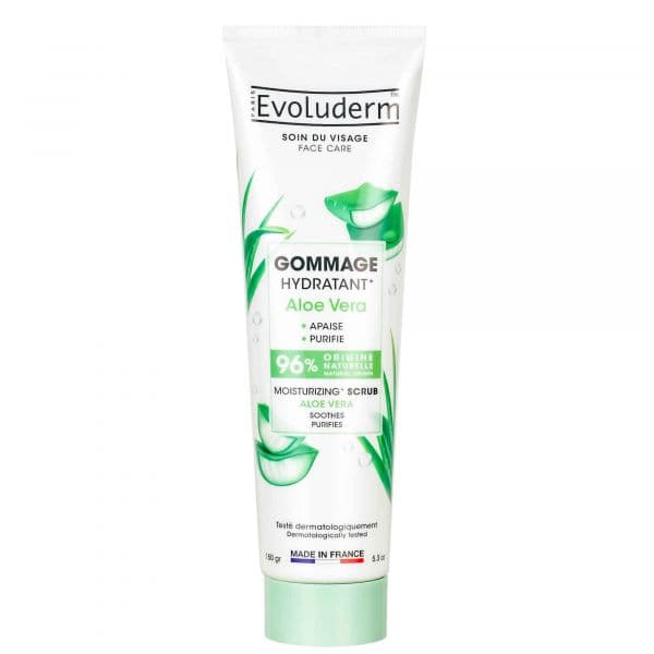 Evoluderm Esfoliante Rosto Gommage Hydratant Aloe Vera 150ml