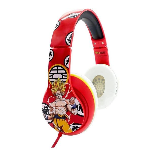 TEKNOFUN Auscultadores Dragon Ball Z Goku & Vegeta Vermelho DB811343