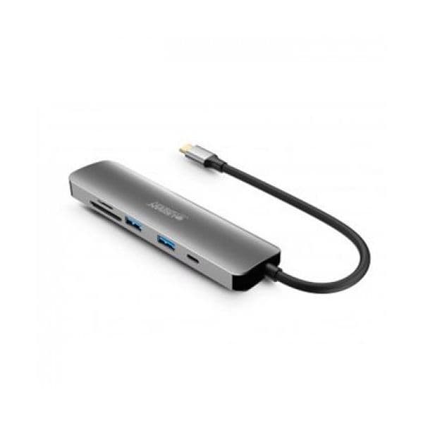 Urban Factory Hubee 6 em 1 USB-C Hub MHC45UF