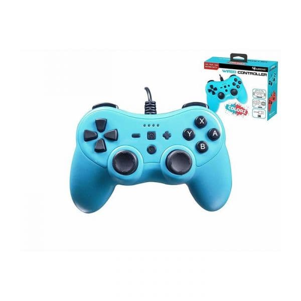 Sunsonic Comando Com Fio COLORZ Neon Blue Nintendo Switch