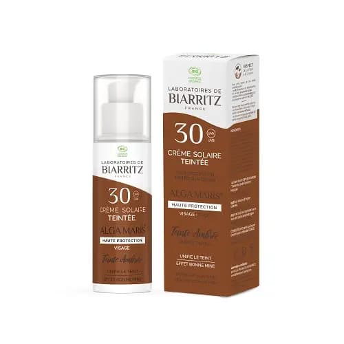 Protetor Solar Laboratoires de Biarritz Creme Facial Ambar SPF30 50ml