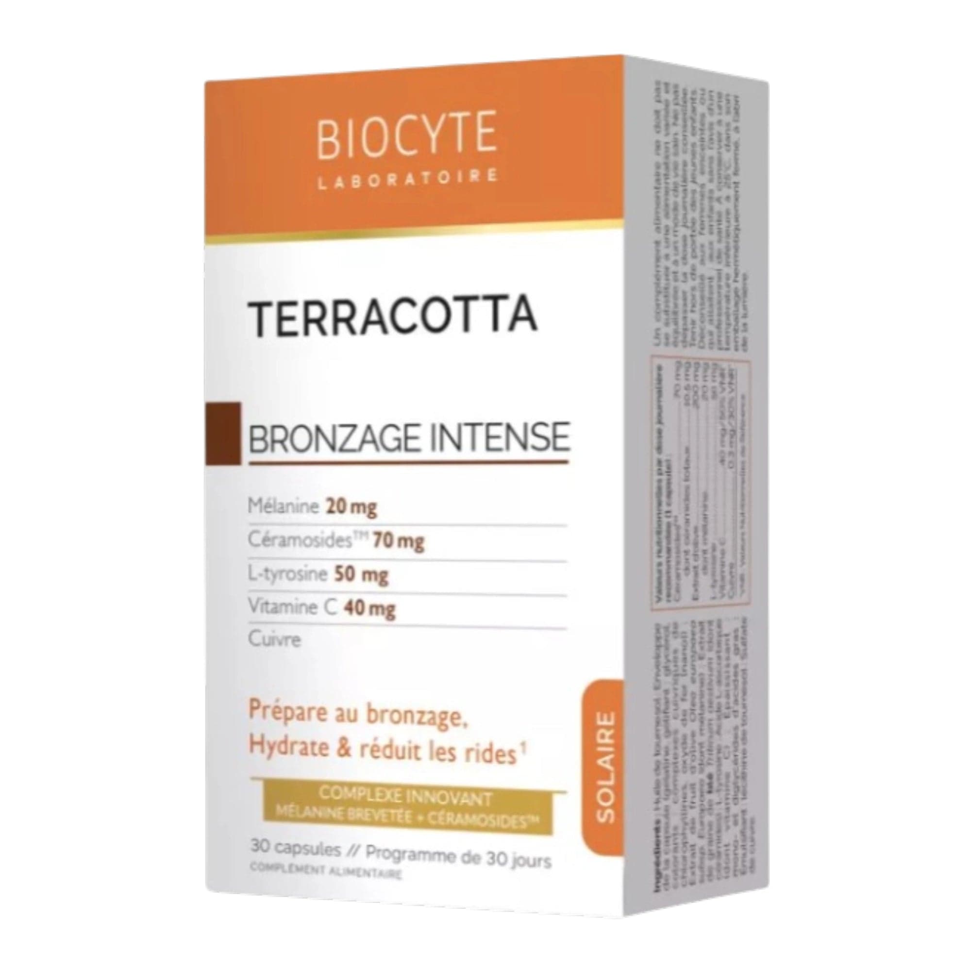 Biocyte Terracotta Bronzage Intense 30 Cápsulas