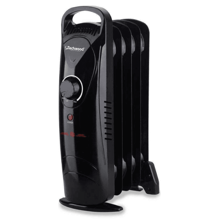 Techwood Radiador A Óleo TCG-626 - 450W 5 Elementos
