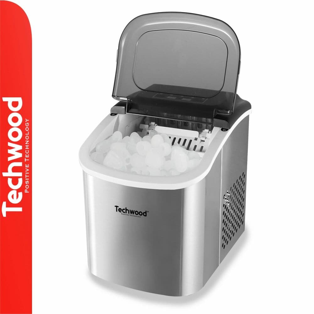 Techwood Máquina de Fazer Gelo 12Kg/24h