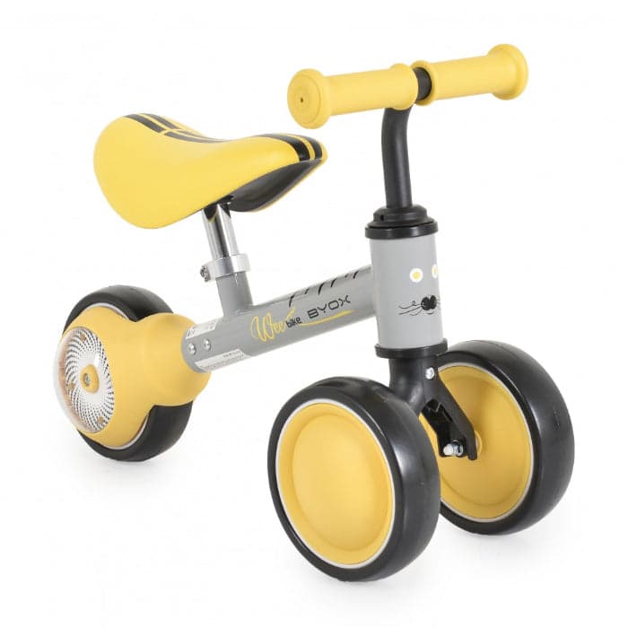 Mini Bicicleta de Equilíbrio Byox Wee Yellow