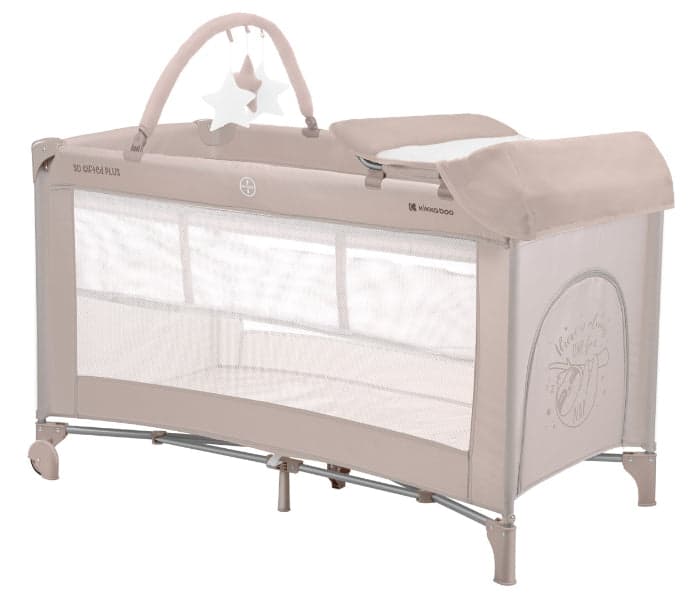 Kikkaboo Cama de Viagem 2 Níveis So Gifted Plus Beige