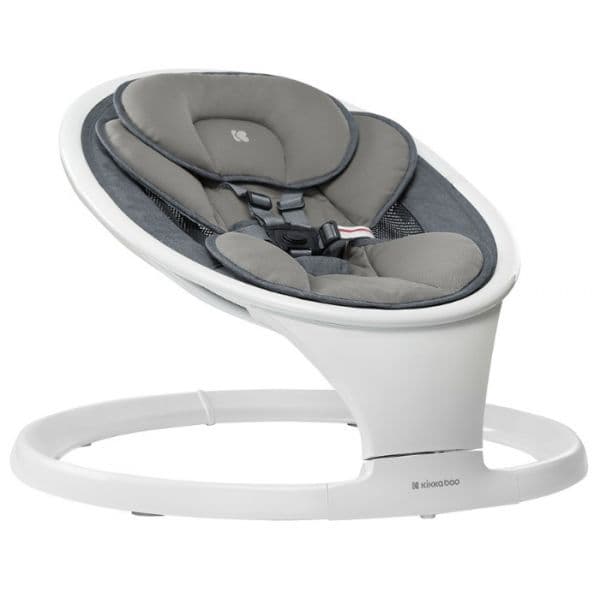 Kikkaboo Espreguiçadeira Elétrica de Lado a Lado Cuddle Me Dark Grey